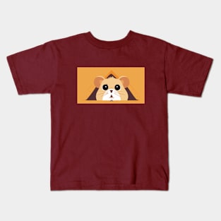 Scared Hamster Meme, funny tshirt Kids T-Shirt